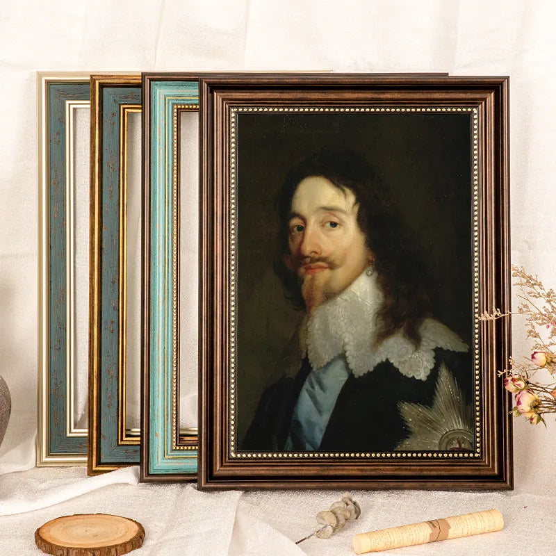 Vintage Oil Painting Frame Custom Size for Canvas & Art