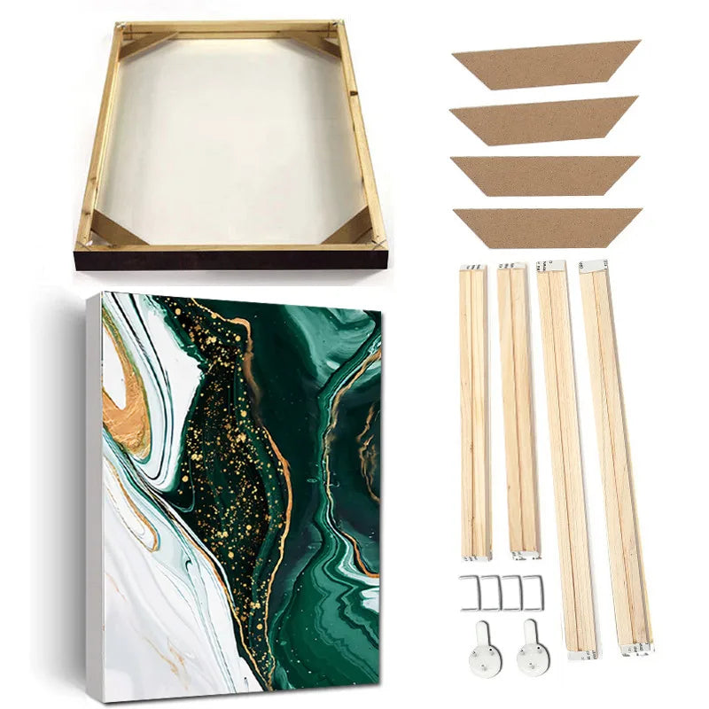 DIY Wooden Canvas Frame for Wall Decor 70x140 & 100x150