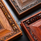 Personalized Wooden Picture Frame for Family & Home Decor