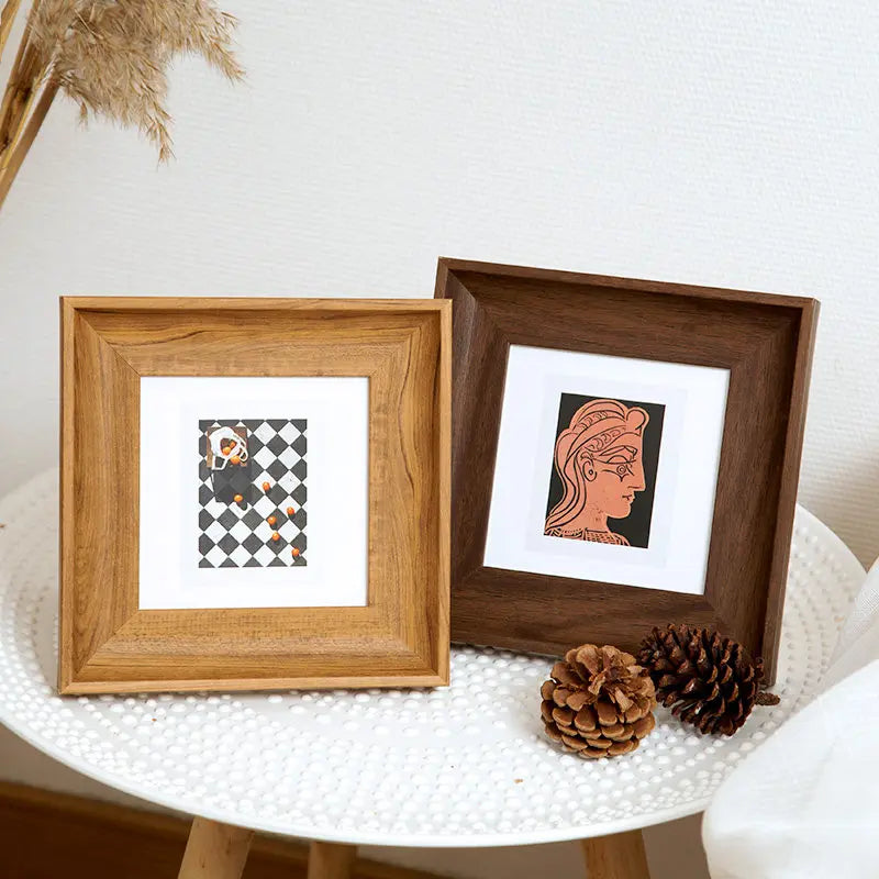 Colorful Square Photo Frame Stand 5-10 Inch Custom Decor
