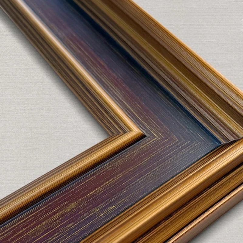 Vintage Wooden Picture Frame Wall Decor for Living Room