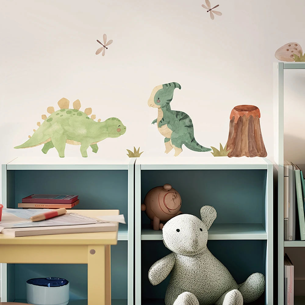 Dinosaur Alphabet Wall Stickers for Kids Room & Nursery