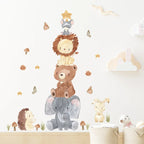 Cute Forest Animal Wall Stickers for Kids Room