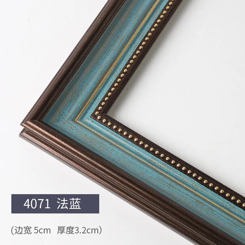 Vintage Oil Painting Frame Custom Size for Canvas & Art