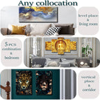 DIY Wooden Canvas Frame for Wall Decor 70x140 & 100x150