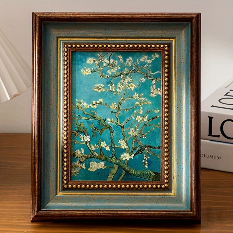 Personalized Black Retro Butterfly Photo Frame for Table Decor